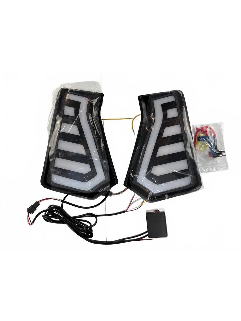 LED Factory Mart White/Amber Bumper Fog Lights 2024-2026 Toyota Tacoma